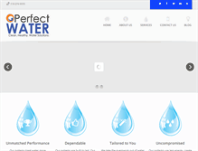 Tablet Screenshot of perfectwater.biz